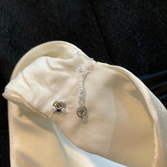 Kay Unger Satin Evening Dress with Cropped Jacket - Picture 12 of 15